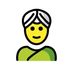 Person Wearing Turban SVG Icon